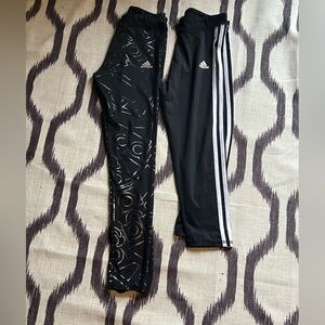 Girls adidas leggings bundle